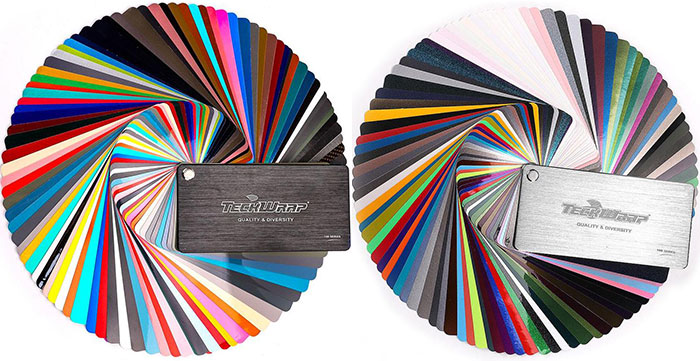 couleurs vinyle teckwrap
